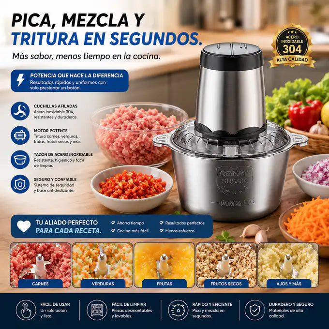 Picadora Procesadora 2 Litros