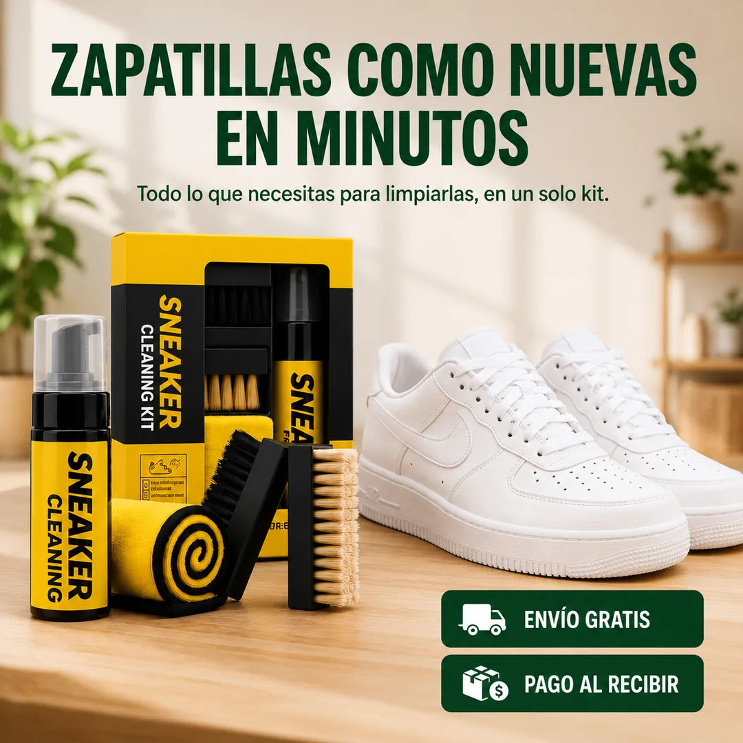 Kit limpieza de zapatillas: envío gratis y pago al recibir